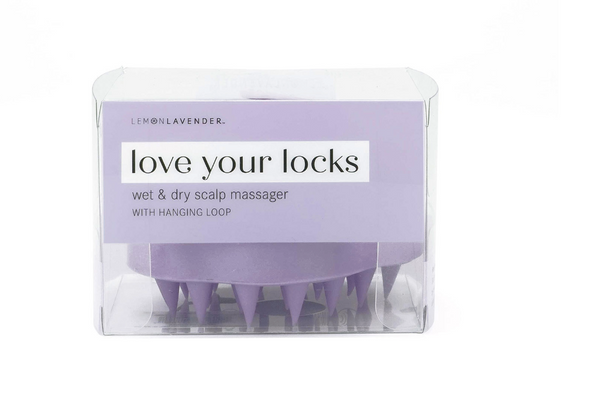 Lemon Lavender Love Your Locks Wet And Dry Scalp Massager