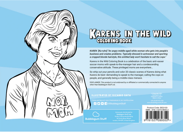 Karens In The Wild Coloring Book