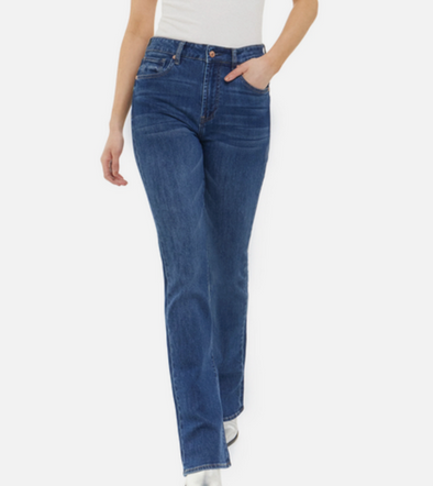 The Lennox High Rise Boot Cut Jeans