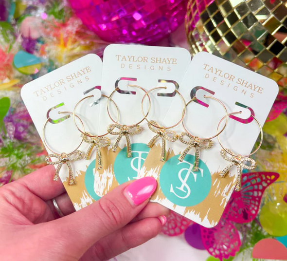 Isabella Bow Hoops