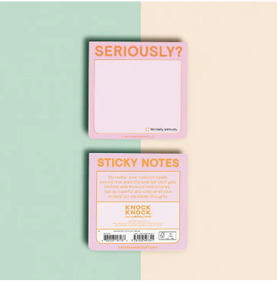 Seriously? Sticky Note – NOLA BOO