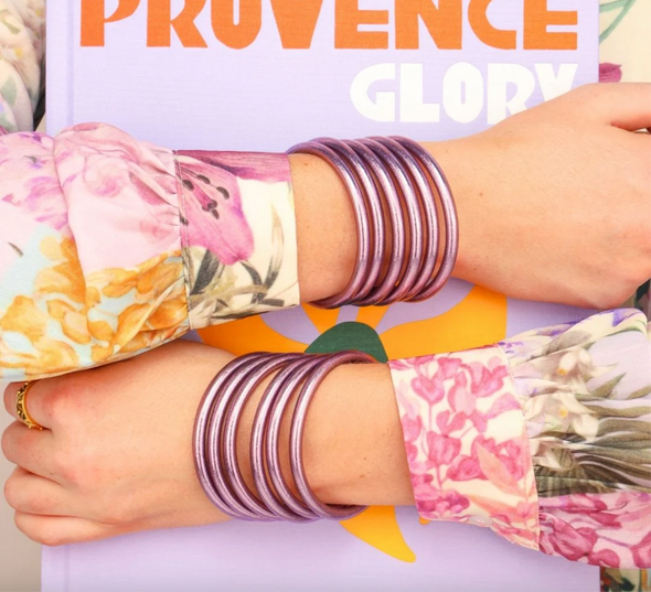 BUDHAGIRL Lila All Weather Bangles® (AWB®) - Serenity Prayer