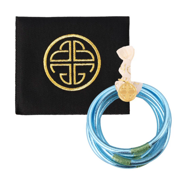 BUDHAGIRL Azure All Weather Bangles® (AWB®) - Serenity Prayer