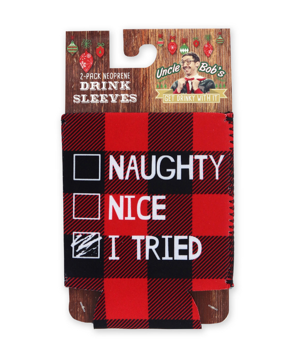 Uncle Bob's Neoprene Drink Sleeves (2 Pack) In 4 Options