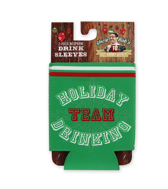 Uncle Bob's Neoprene Drink Sleeves (2 Pack) In 4 Options