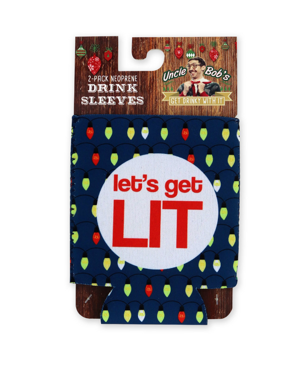 Uncle Bob's Neoprene Drink Sleeves (2 Pack) In 4 Options