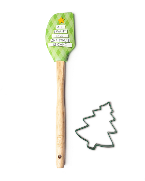 Krumbs Kitchen Christmas Spatula Cookie Cutter Set In 4 Options