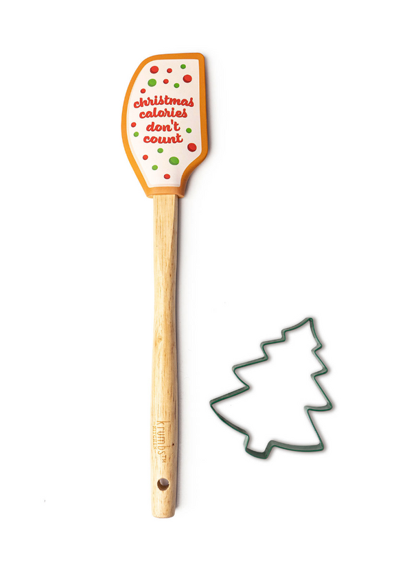 Krumbs Kitchen Christmas Spatula Cookie Cutter Set In 4 Options