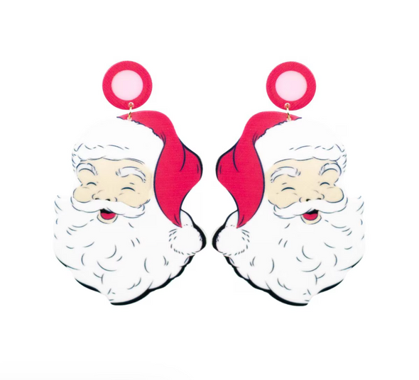 HoHoHo Santa Earrings