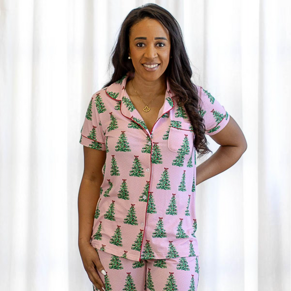 Noelle Tree Sleep Shirt And Pants S-XL (SOLD SEPARATELY)