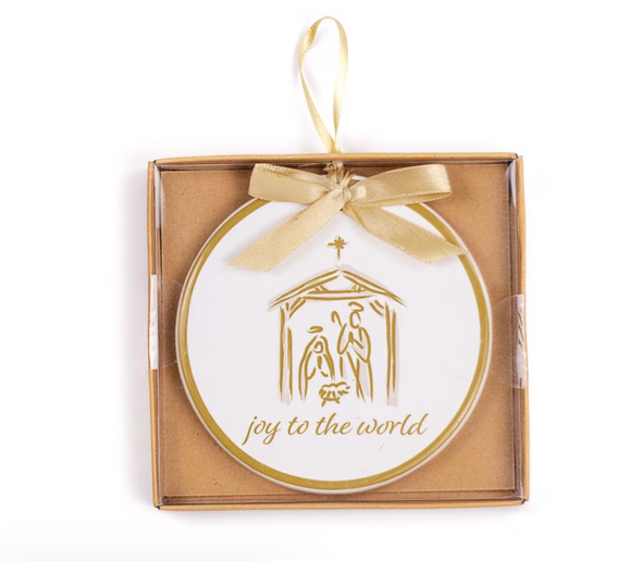Joy To The World Ornament