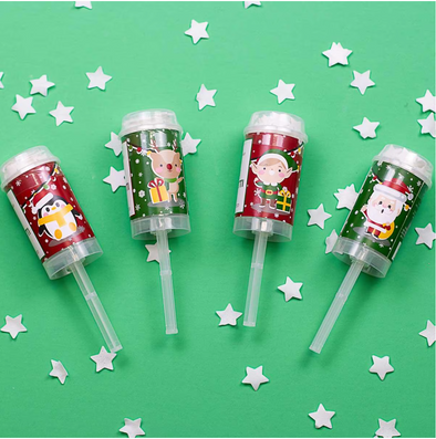 Christmas Bath Confetti Poppers In 4 Options