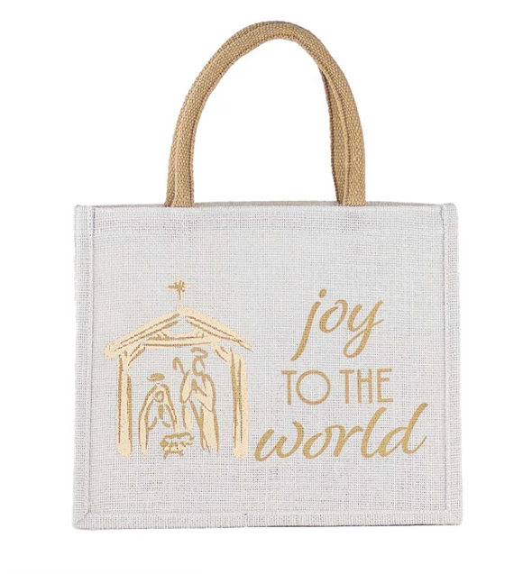 Medium Christmas Gift Tote In 3 Options (12x10x8)