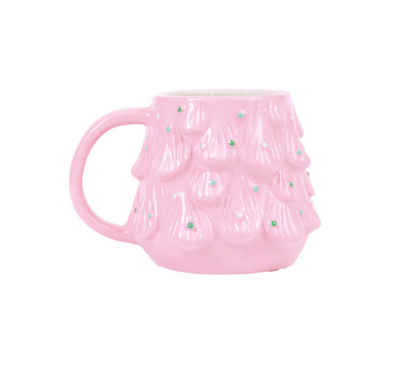 Pink Tree Ceramic Mug