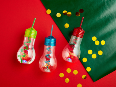 Light Bulb Tumbler In 3 Colors