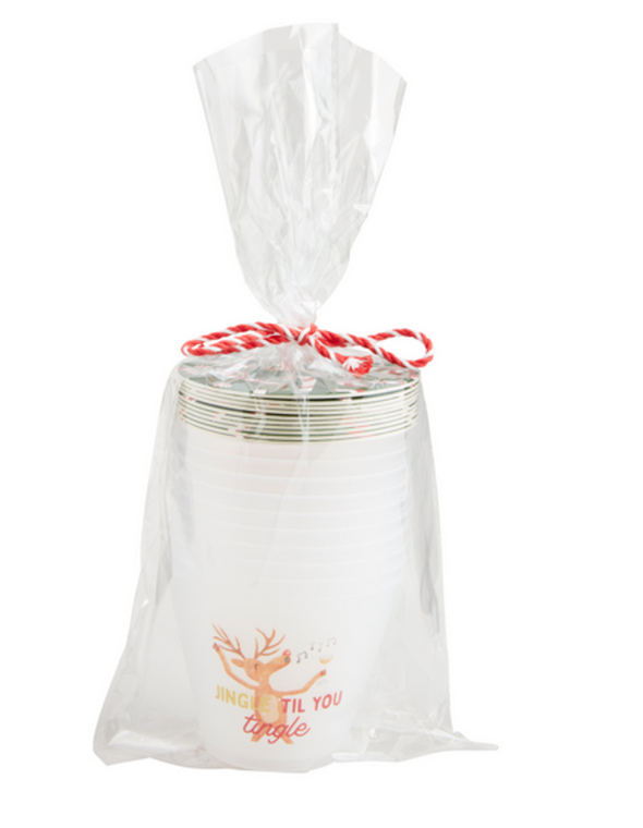 Wine Party Cup & Coaster Set In 3 Options