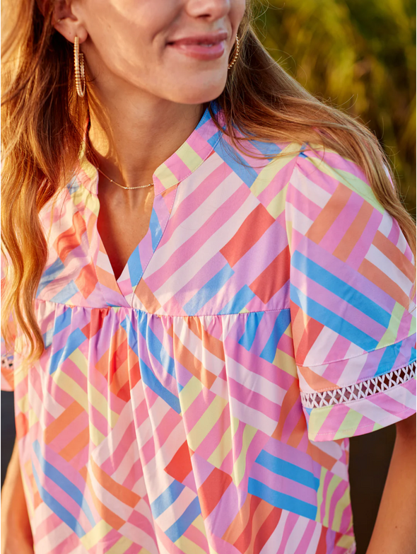 The Jasmine V Neck Top