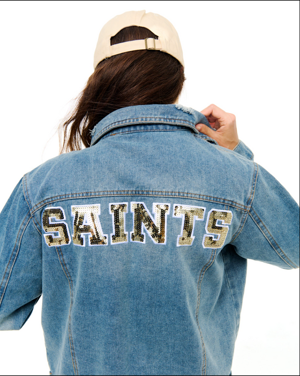 Game Day Denim Jacket in 2 Options