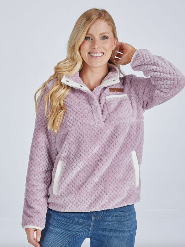Lilac Soft Pullover Jacket (XS-XXL)