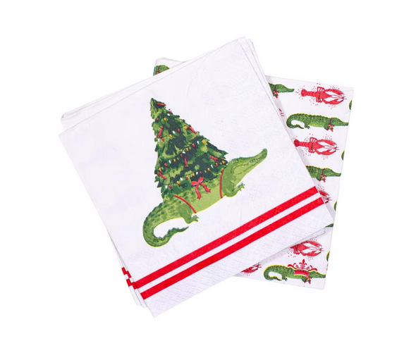 Gator Tree Cocktail Napkins (pack of 20)
