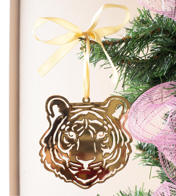 Tiger Face Ornament