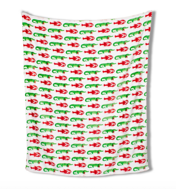 Cajun Christmas Throw