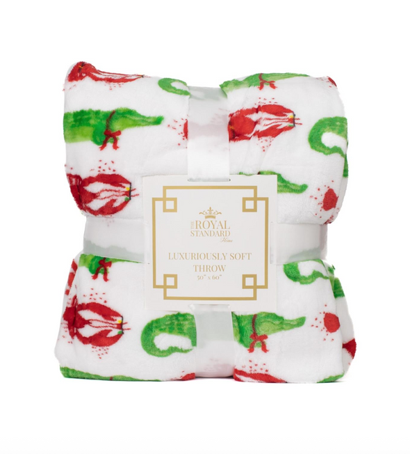 Cajun Christmas Throw