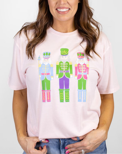 Candy Nutcracker Crew Neck T-Shirt (S-2XL)