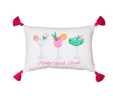 Fizz The Season Pillow
