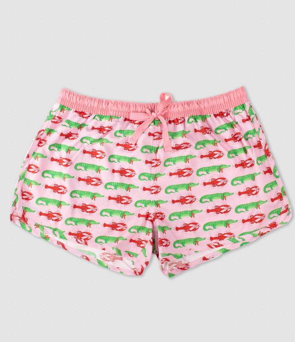 Women's Cajun Christmas Lounge Shorts