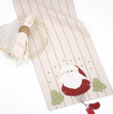 Old St. Nick Christmas Table Runner