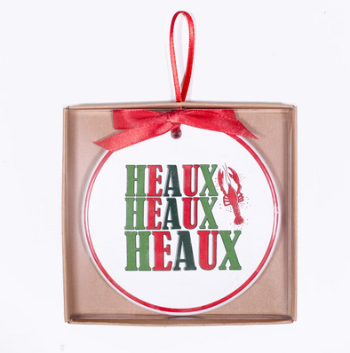 Heaux Crawfish Ornament