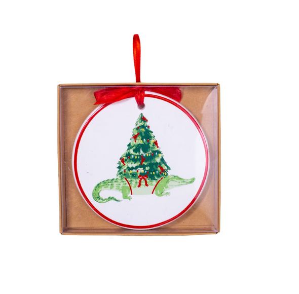 Gator Tree Ornament