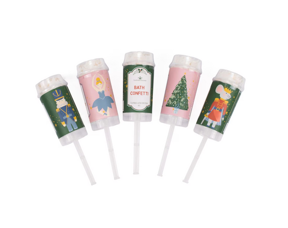 Festive Christmas Friends Confetti Poppers in 4 Designs