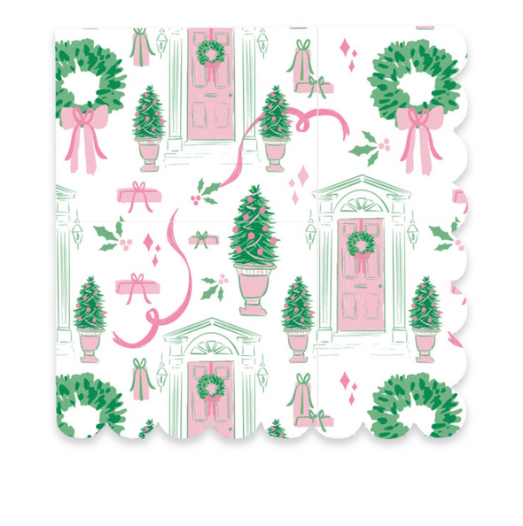 Home For Christmas Cocktail Napkins