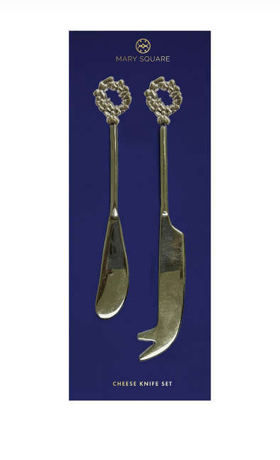 Wreath Cheese Knife Set