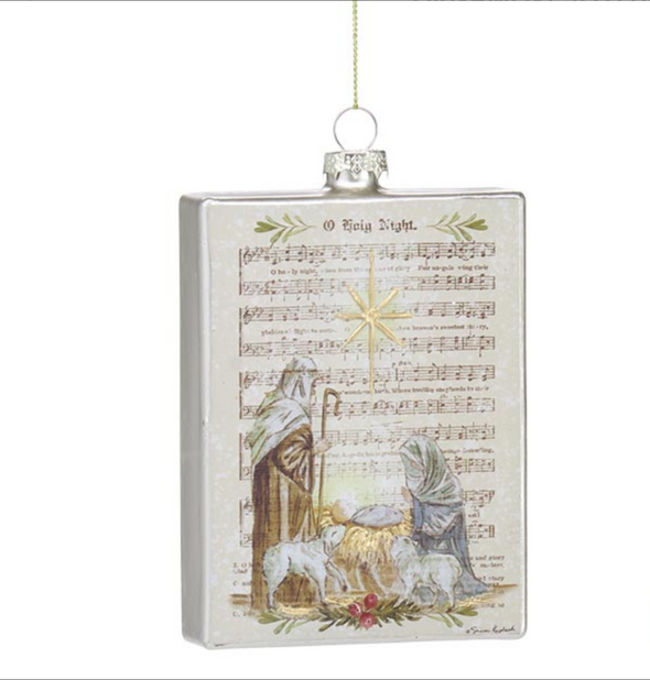 Joyful Melody and Holy Family Ornament