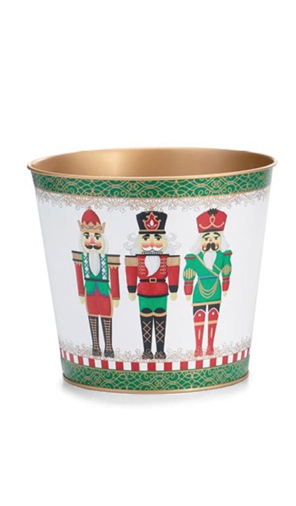 6" Nutcracker Planter Cover in 2 Options