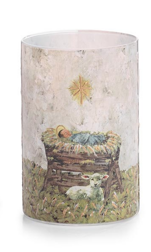 Holy Glass Candle Holder in 2 Options