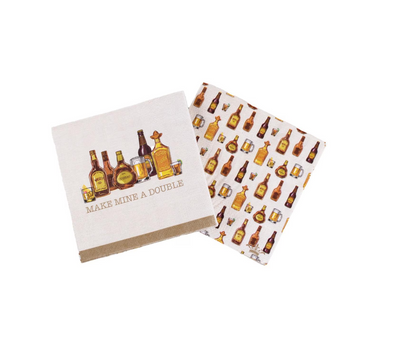 Make Mine A Double Cocktail Napkins (pack of 20)