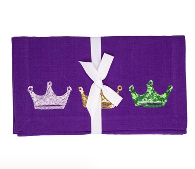 Sequined Victoria Crown Table Runner