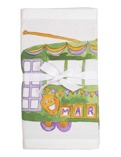 Mardi Streetcar Table Runner