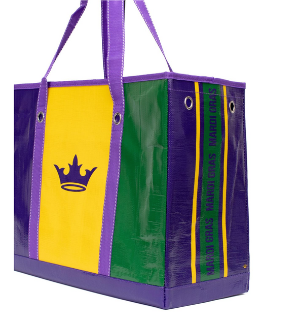 Mardi Gras Bead Market Tote