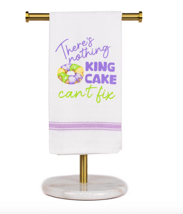 Nothing King Cake Can't Fix Hand Towel