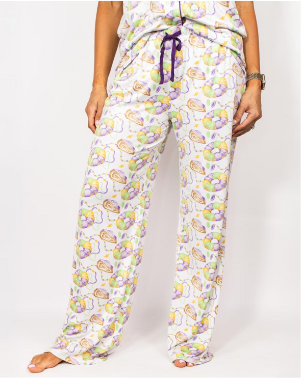 King Cake Love Sleep Shirt And Pants S-2XL (SOLD SEPARATELY)