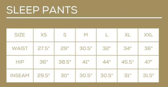 Mardi Bow Sleep Top And Pants S-2XL (SOLD SEPARATELY)