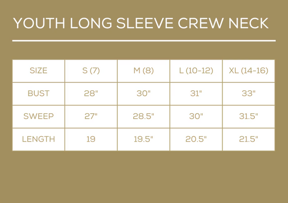 Youth King Cake Season Long Sleeve Tee