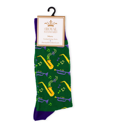 Men's Jazz Krewe Socks
