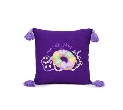 King Cake Love Pillow