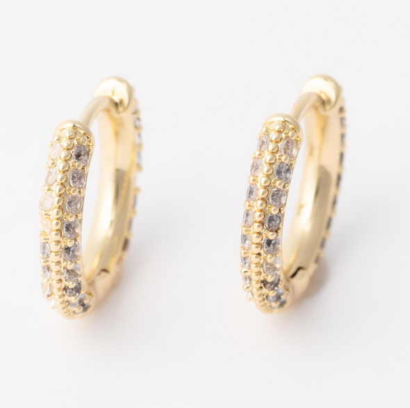 Marie Hoops Earrings